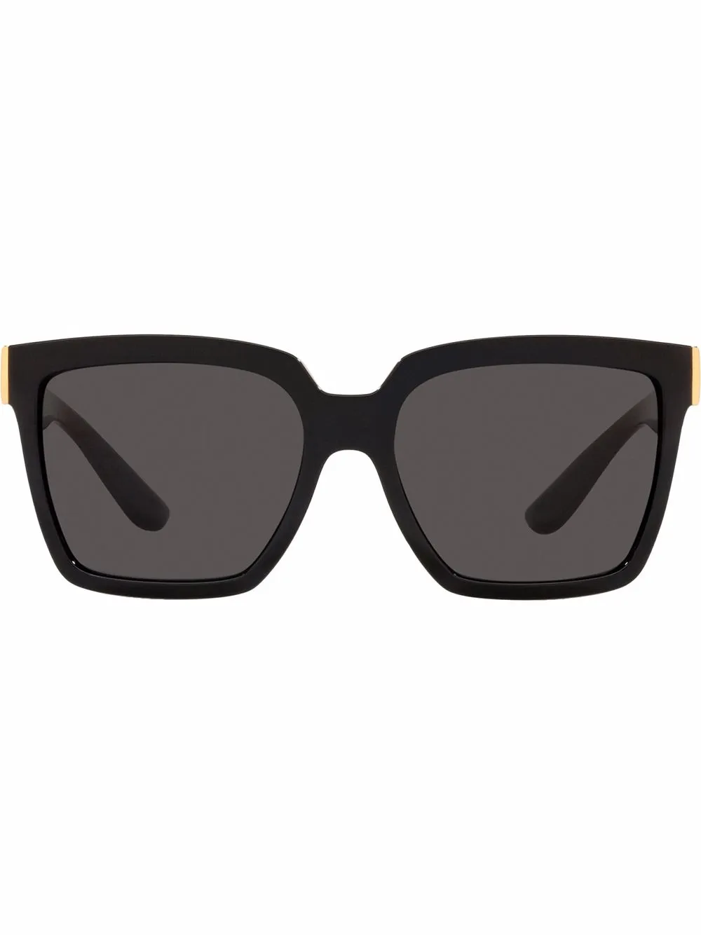 

Солнцезащитные очки в квадратной оправе Dolce & Gabbana Eyewear, черный