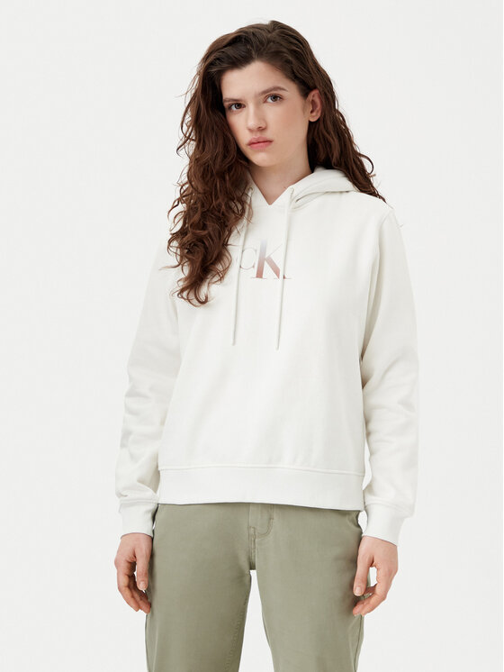 

Толстовка обычного кроя Gradient J20J224721 Calvin Klein Jeans, белый