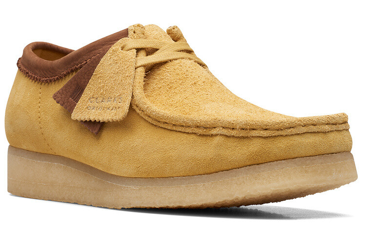 Кроссовки мужские Lifestyle Shoes Men Low-Top Yellow Clarks — фото 2