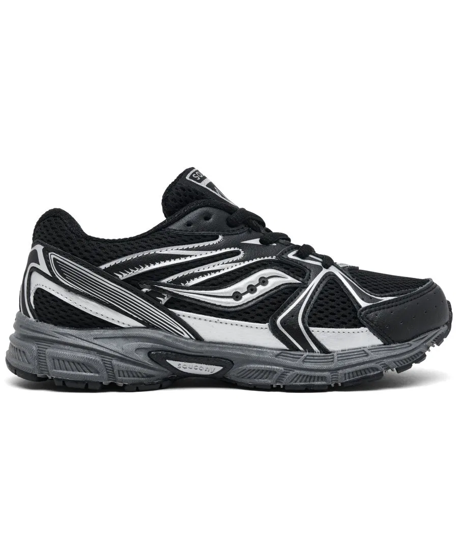 Детские кроссовки Big Kids Ride Millennium Casual от Finish Line Saucony, серебряный/черный — фото 3