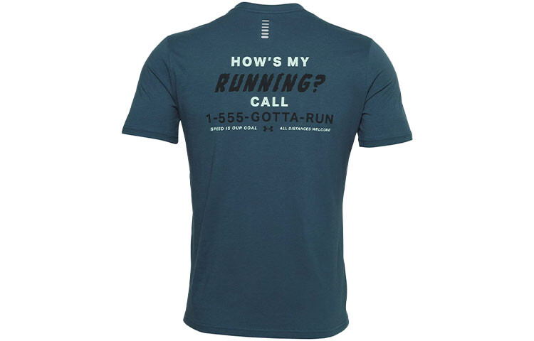 

Мужская футболка Under Armour, цвет Blue