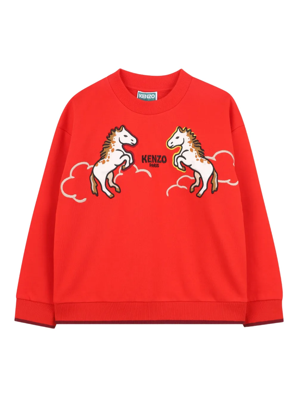 

Толстовка lunar new year Kenzo Kids, красный