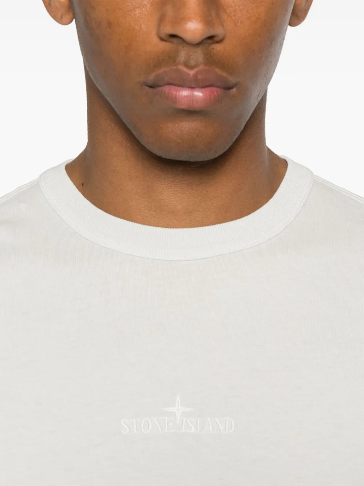 Stone Island cotton Футболка, нейтральный — фото 4