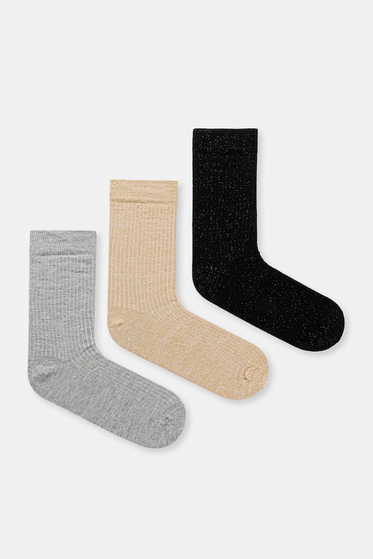 

Набор из 3 пар носков Answear.LAB, желтый