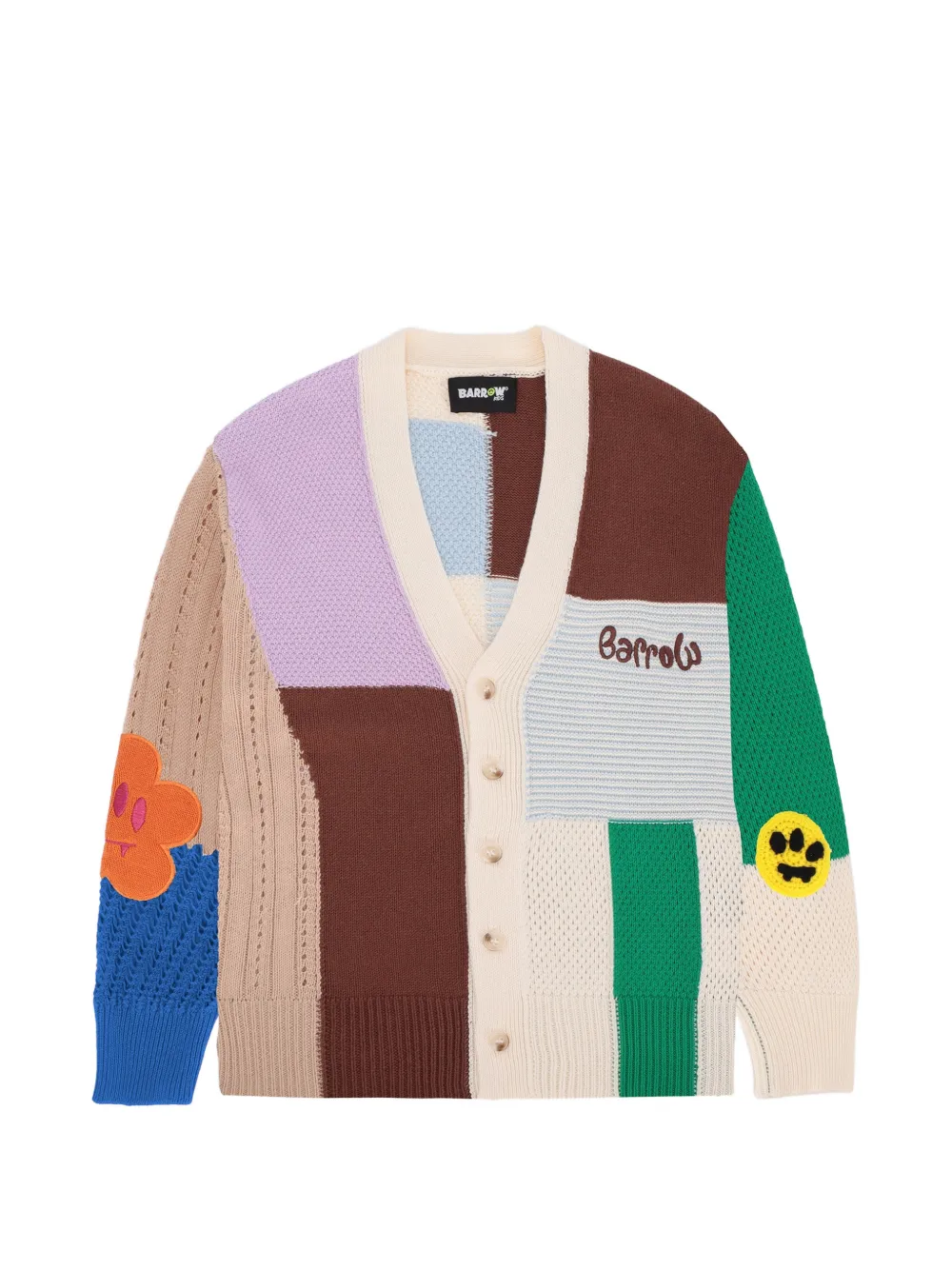 

Кардиган в технике пэчворк Barrow Kids, бежевый