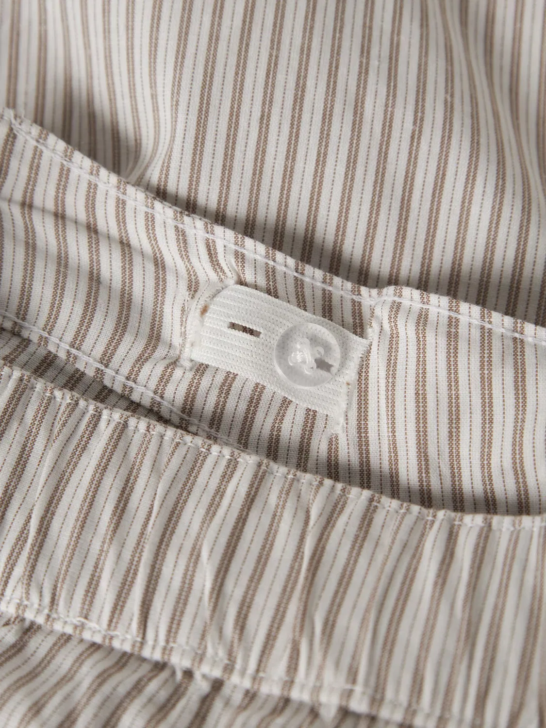 Брюки свободного кроя Lil'Atelier, White — фото 3