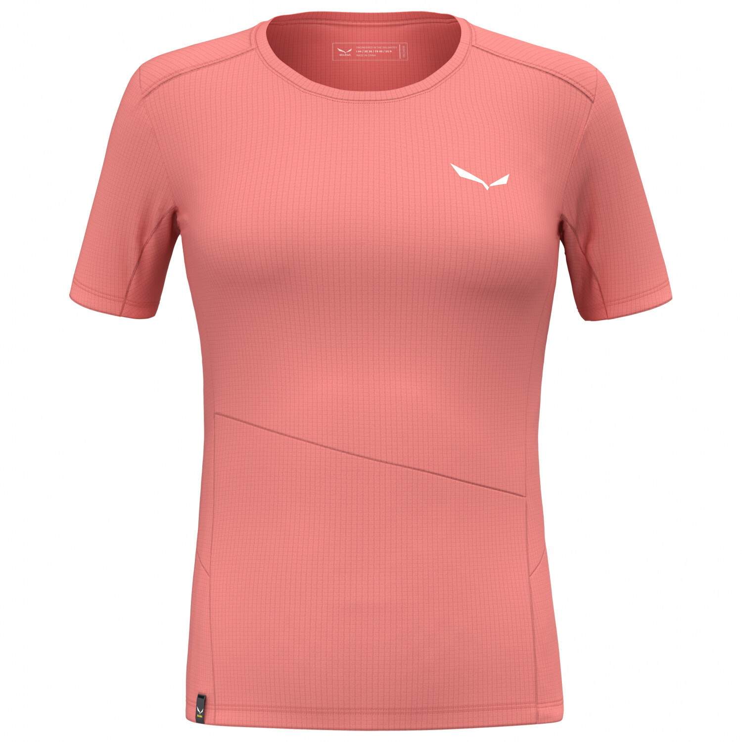 

Функциональная рубашка Salewa Women's Puez Sporty Dry T Shirt, цвет Lantana Pink