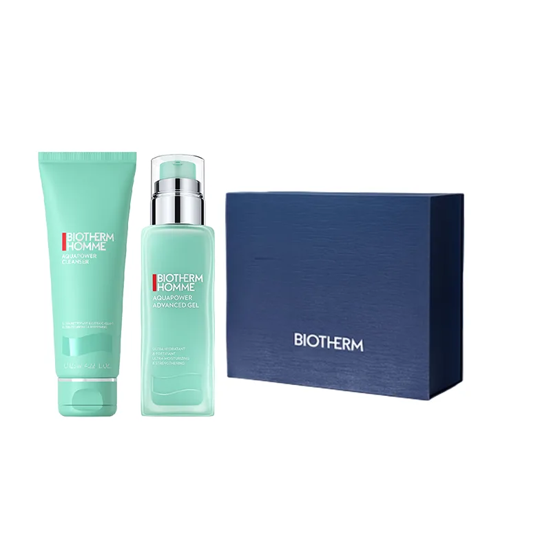 BIOTHERM Мужской набор для ухода: очищающее средство и увлажняющий крем, Two-Piece Set: Hydrodynamic Cleanser 125ml+Hydrodynamic Hydrating Lotion 75ml