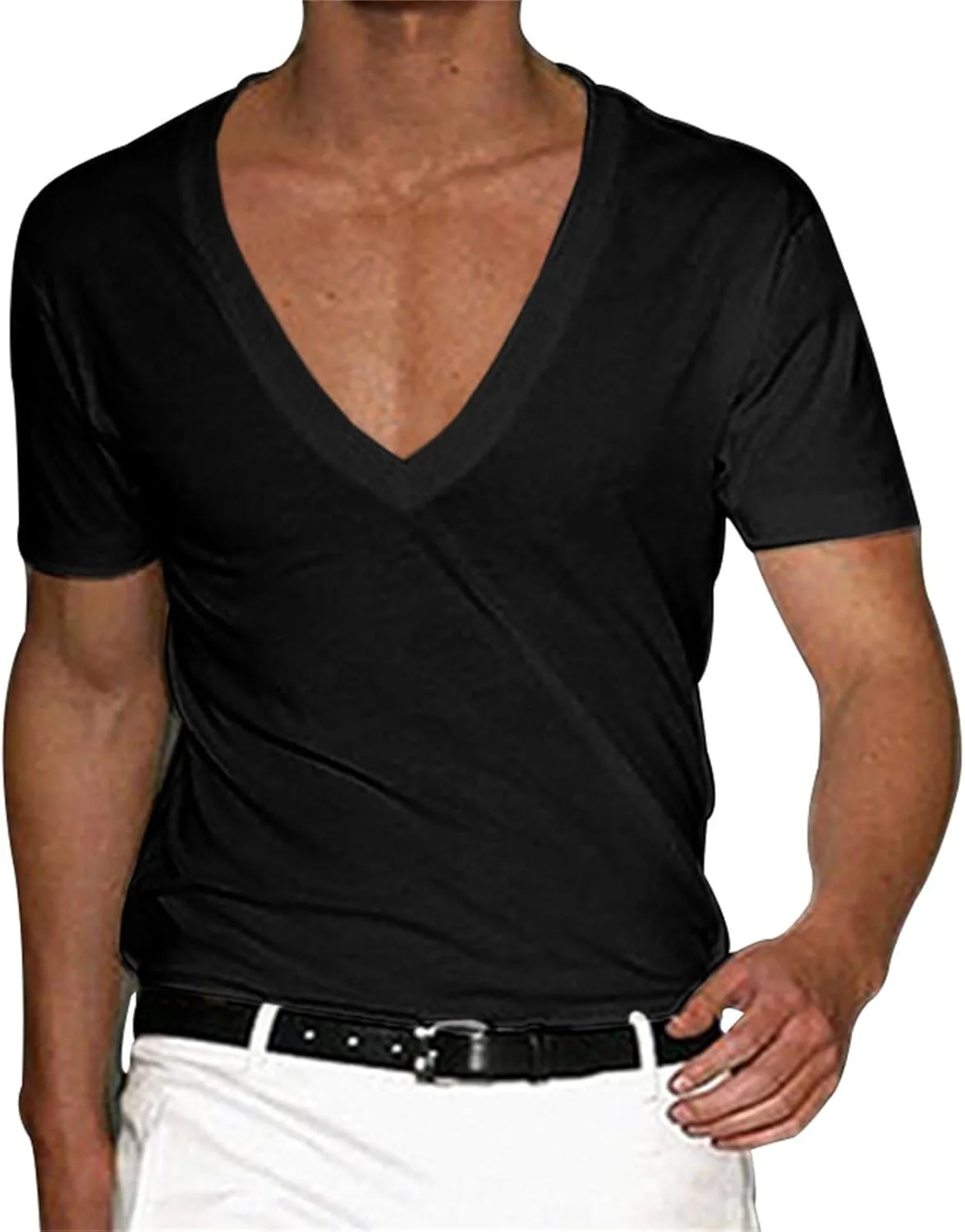 

Футболка V-neck Muscle для мужчин Big and Tall XDFVC