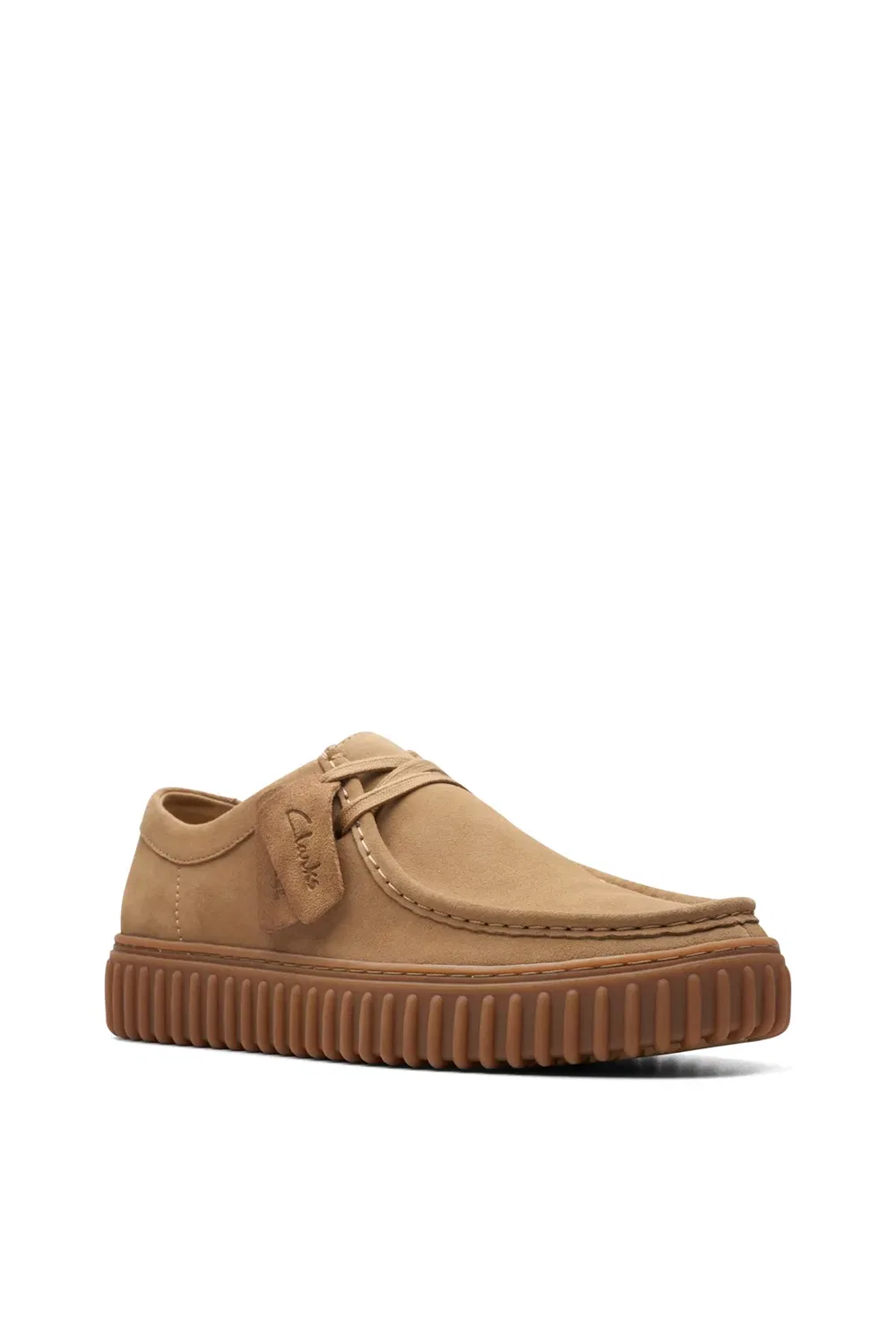 Ботинки Torhill Lo на шнуровке из замши Clarks Debenhams, бежевый — фото 2