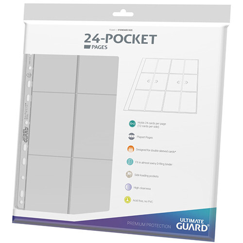

Карточная игра Ultimate Guard 24-Pocket Pages: Standard Size (10)