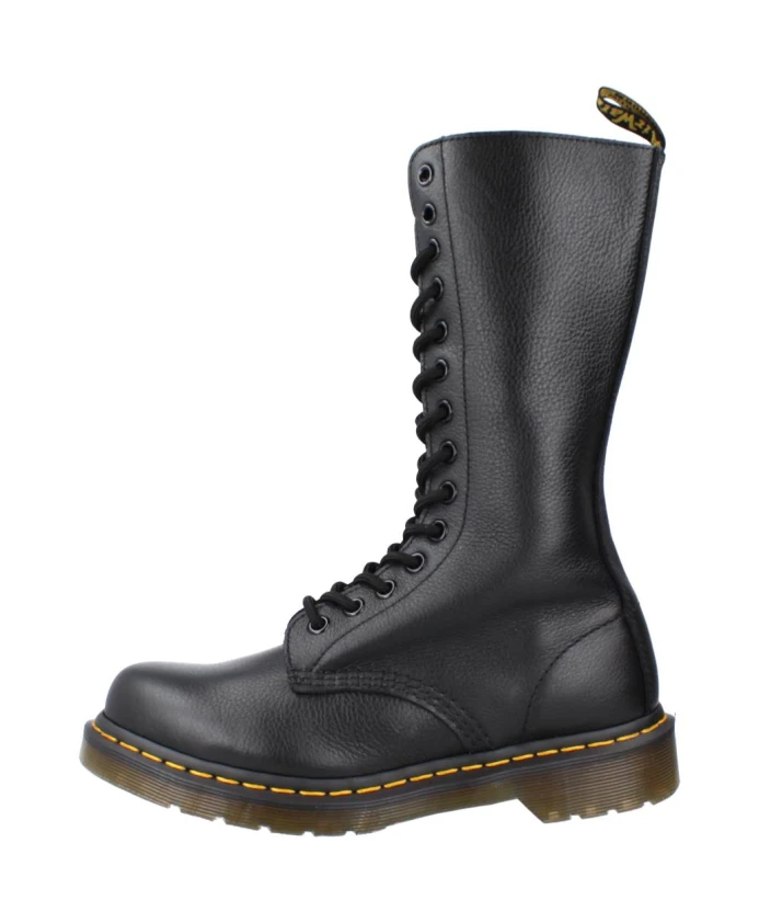 Ботинки высокие Dr. Martens на шнурках, черный