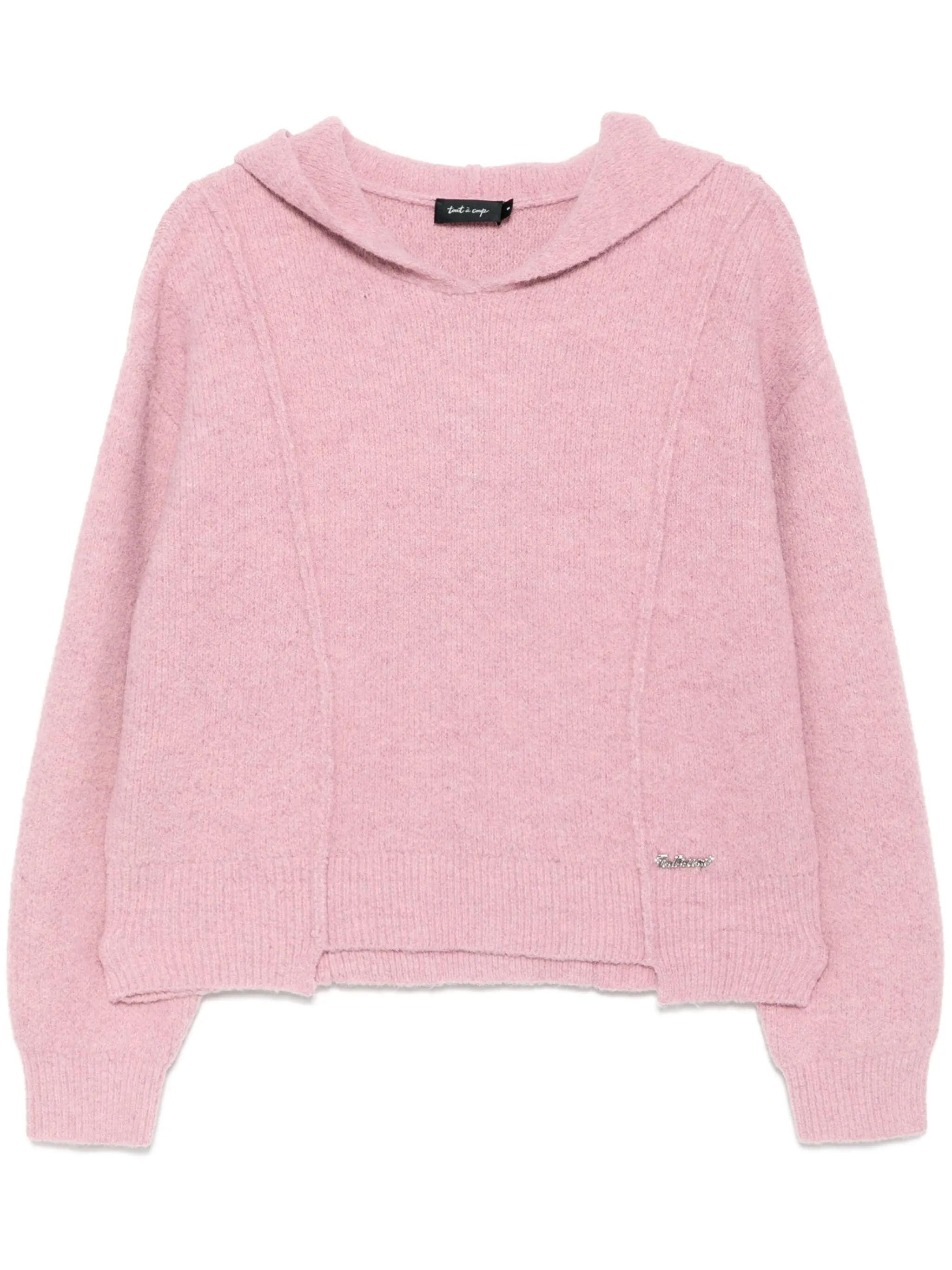 

Джемпер с логотипом Tout A Coup, розовый