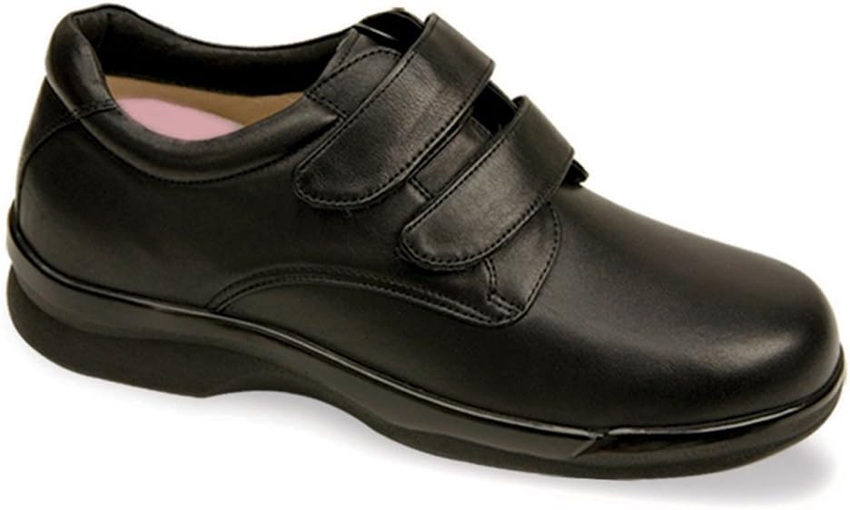 

Мужские кроссовки Aetrex Conform с двумя ремешками на липучке типа оксфорд Apex, черный