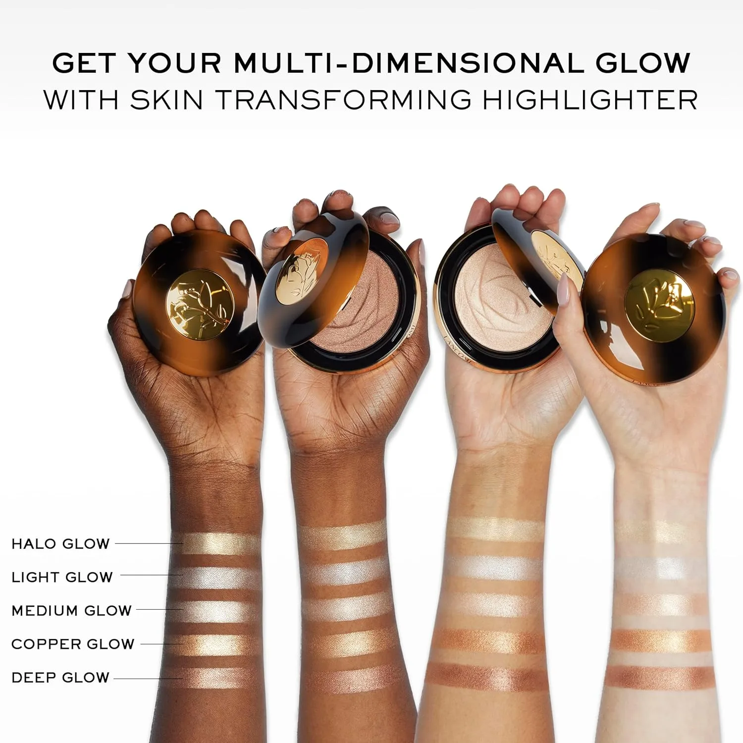 Хайлайтер Lancôme Teint Idole Ultra Wear CE Skin Transforming Highlighter - легкий и дышащий, обеспечивает сияние в течение 24 часов., 05: Copper Glow — фото 4