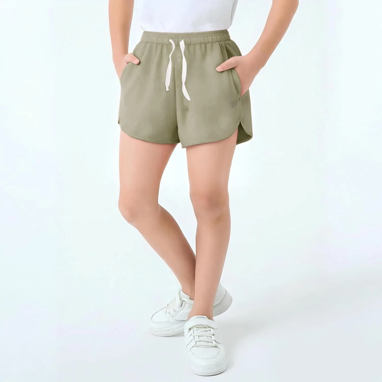Детские шорты Active Shorts Watonic, зеленый — фото 4