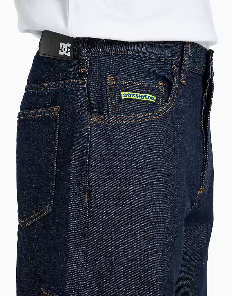 

Джинсы-карго Worker мешковатого кроя из тёмного денима Dc Shoes