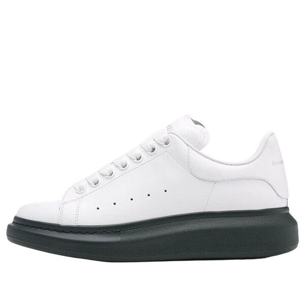 

Кроссовки oversized sneaker 'white green sole' Alexander Mcqueen, белый