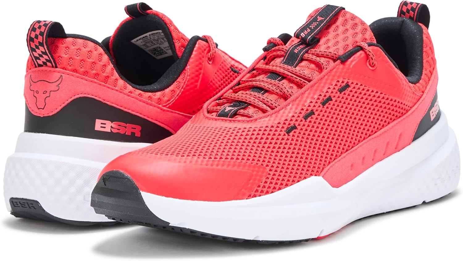 Under Armour мужские тренировочные кроссовки Project Rock Blood Sweat Respect 5, (713) Racer Red/White/Black — фото 3