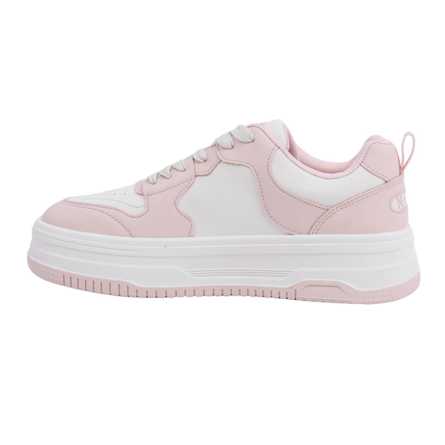 

Кроссовки NERDY Skateboarding Shoes Women's Low-top Light Pink/white, розовый