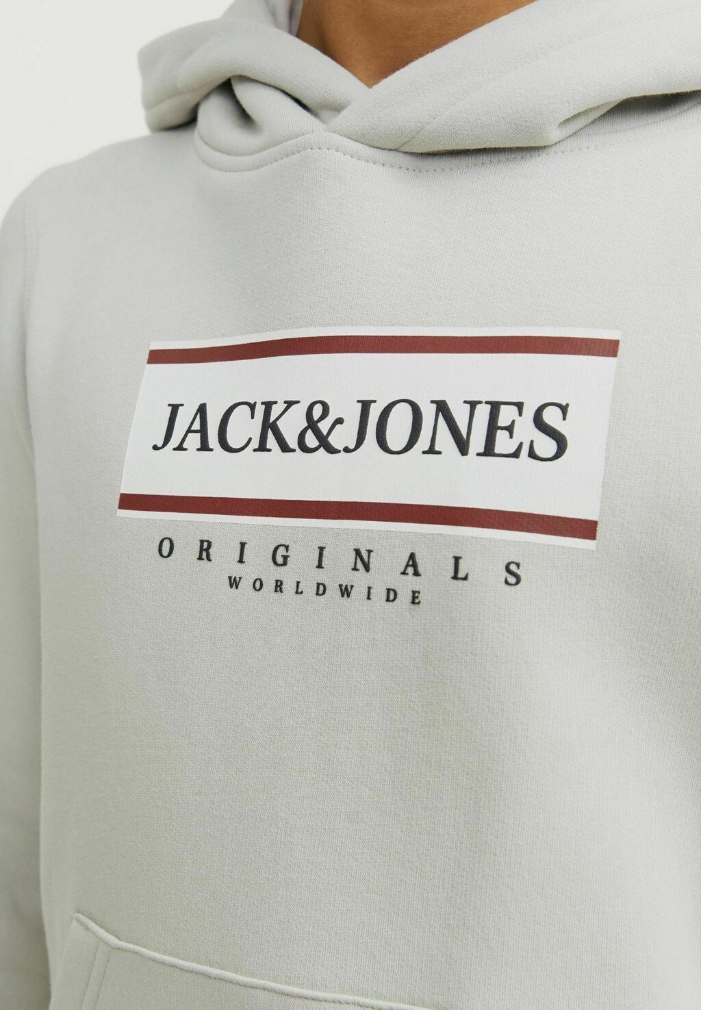 

Толстовка с капюшоном Jack & Jones, серый
