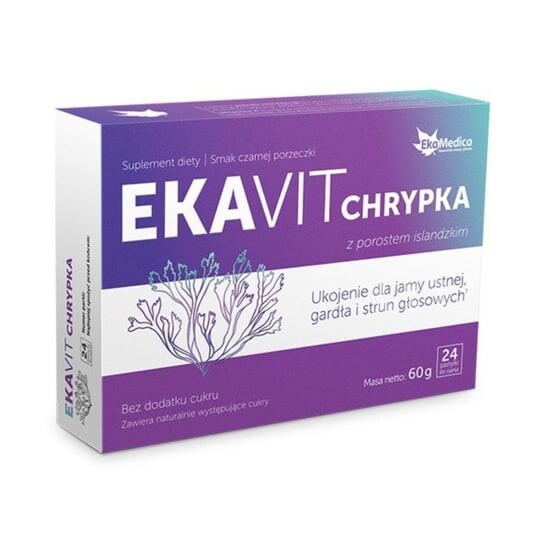 

EkaMedica Экавит Охриплость голоса с исландским лишаем 24