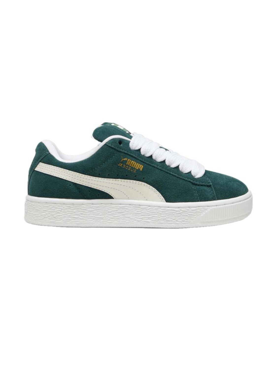 Кроссовки suede xl ragazzi Puma, зеленый