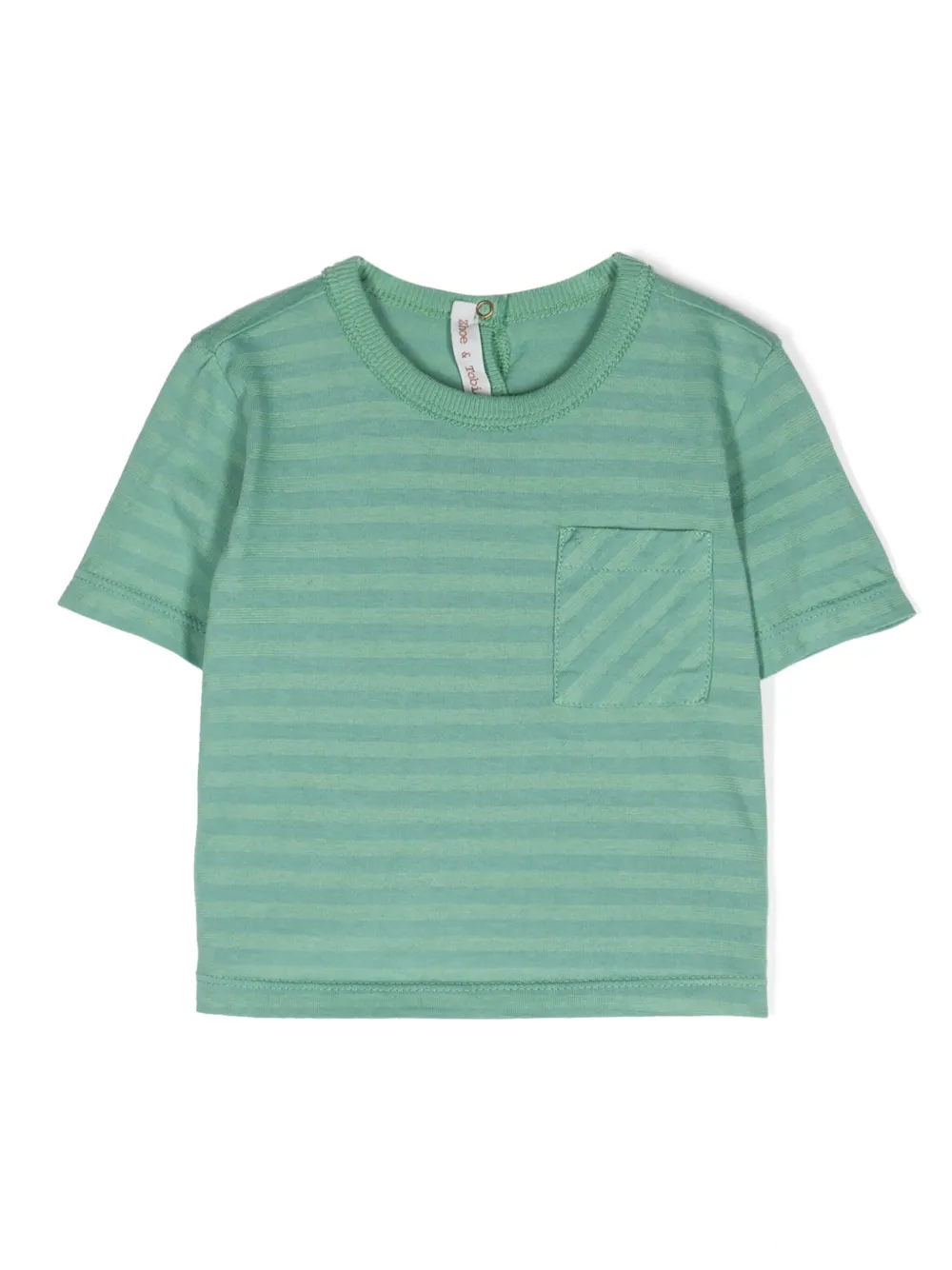 

Футболка в полоску Zhoe & Tobiah, зеленый