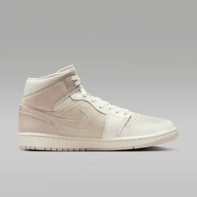 Кроссовки Jordan Air 1 Mid SE, цвет Coconut Milk/Sail/Legend Pink — фото 3