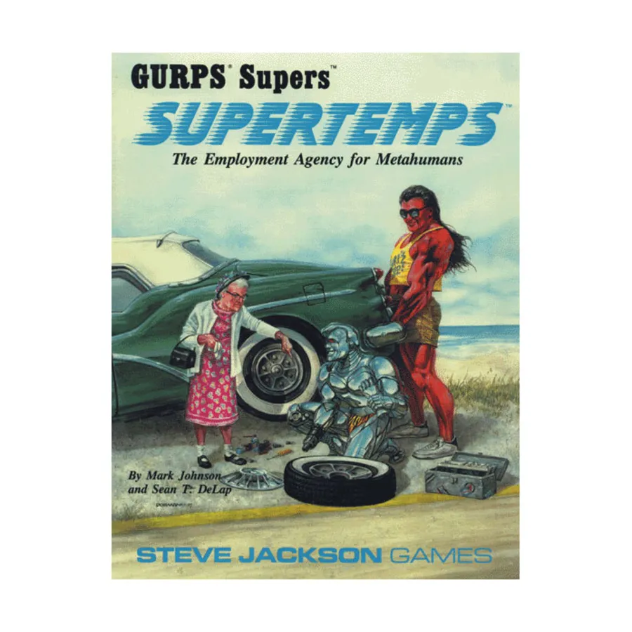 

Модуль Supertemps, GURPS (1st-3rd Edition) - Supers