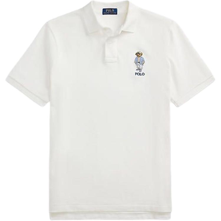 

Ralph Lauren Белая поло для мужчин