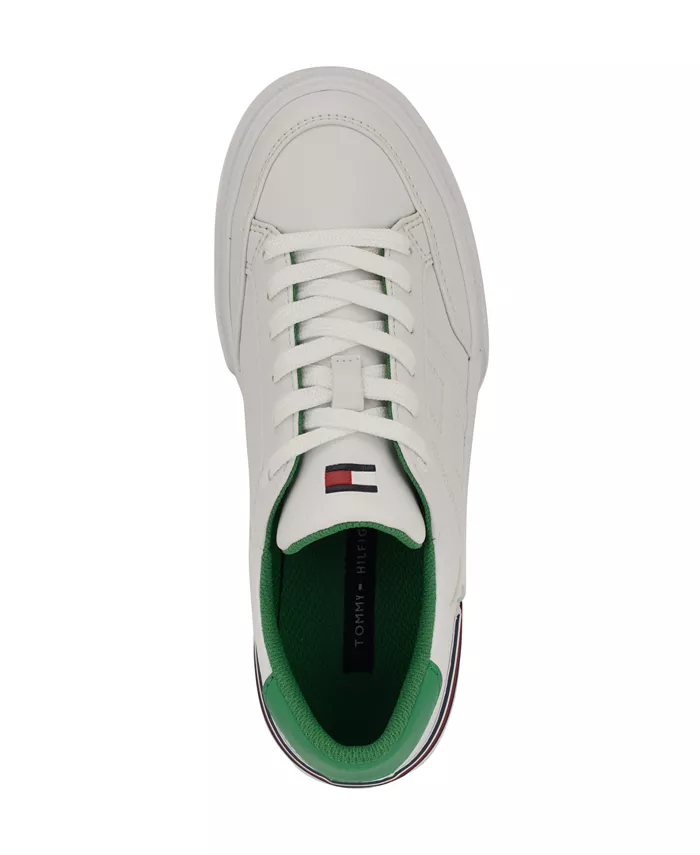 Женские кроссовки Keziah Signature Stripe на шнуровке Tommy Hilfiger, мультиколор — фото 4