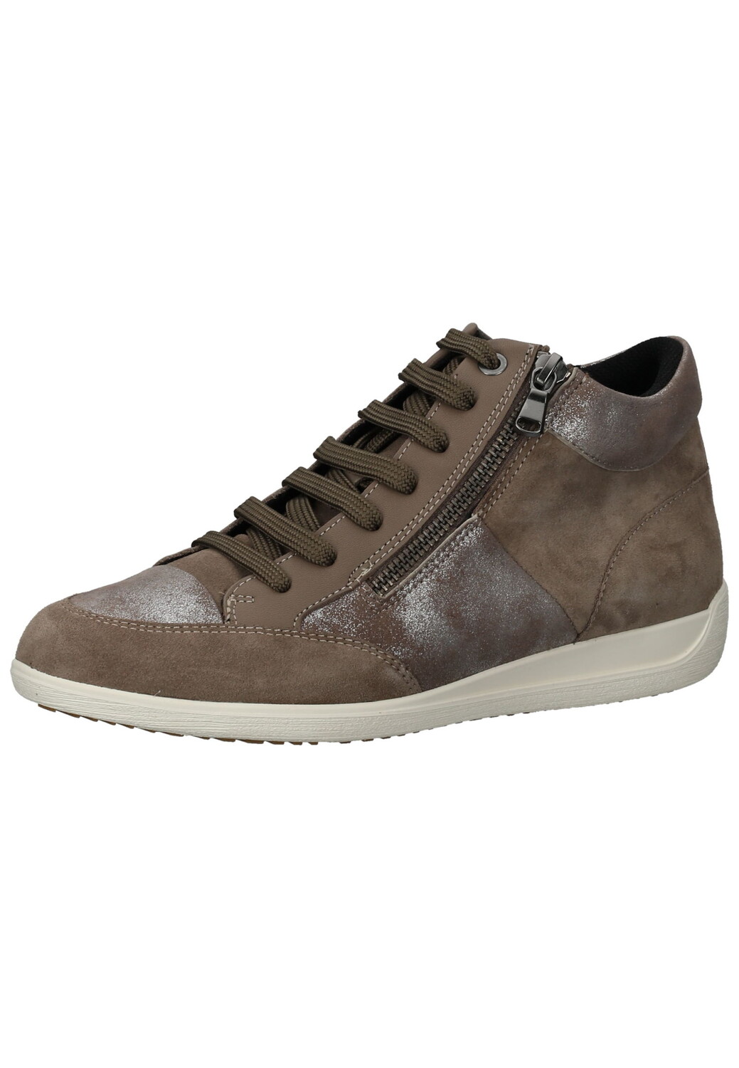 Кроссовки Geox Sneaker, серо-коричневый