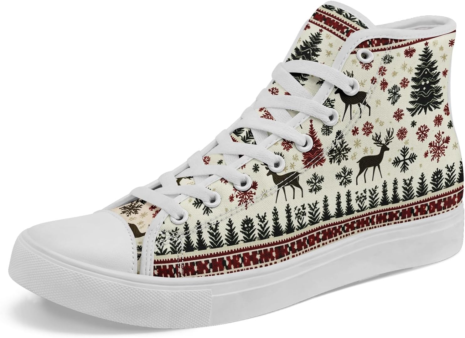 

Унисекс кроссовки на высокой подошве AWSOLE с рождественским принтом: Санта, череп, снеговик, легкие повседневные обувь для мужчин и женщин, белый/красный/зеленый/коричневый/бежевый