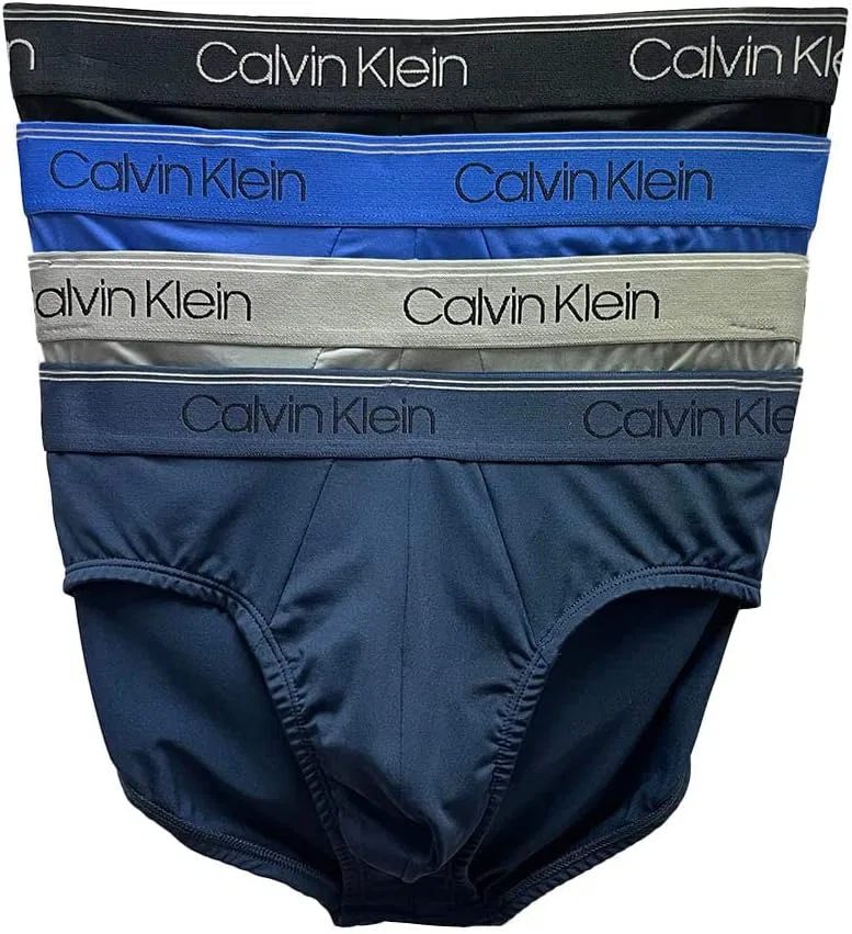 Брифы 5-pack Calvin Klein, 2 Blue Shadow, Black, Medium Grey, Cobalt