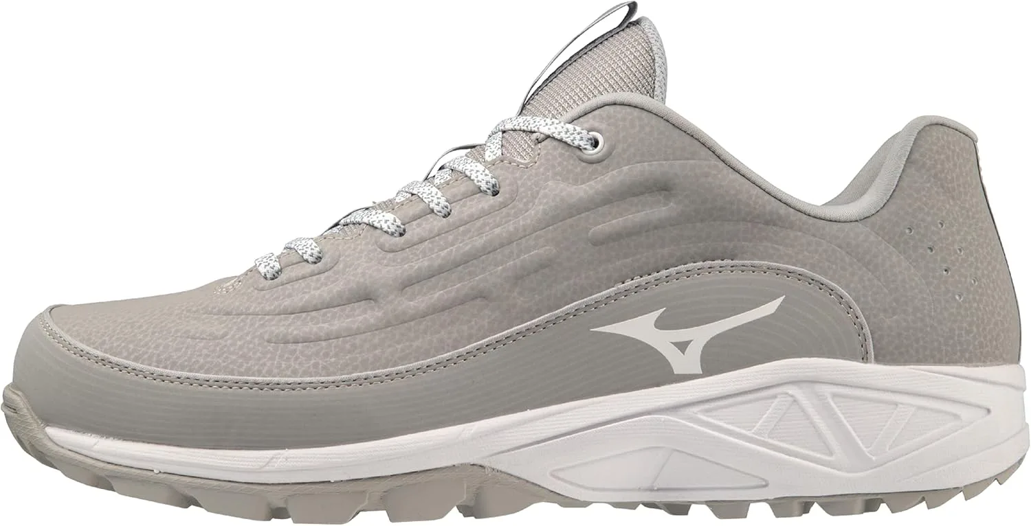 Мужские бейсбольные бутсы Mizuno Ambition 3 Bb Low As, белый/серый