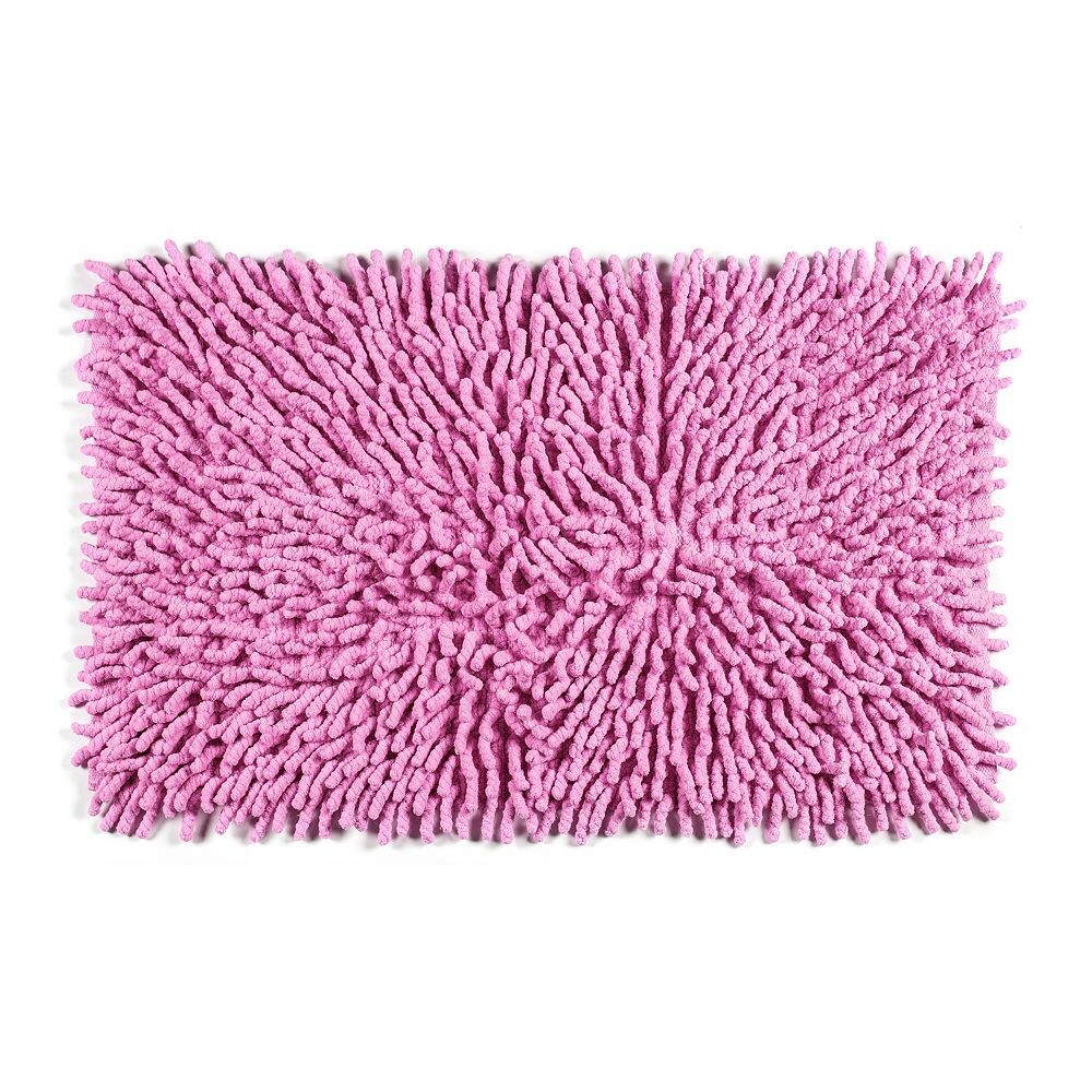 

Cassadecor Коврик для ванной из синели, розовый