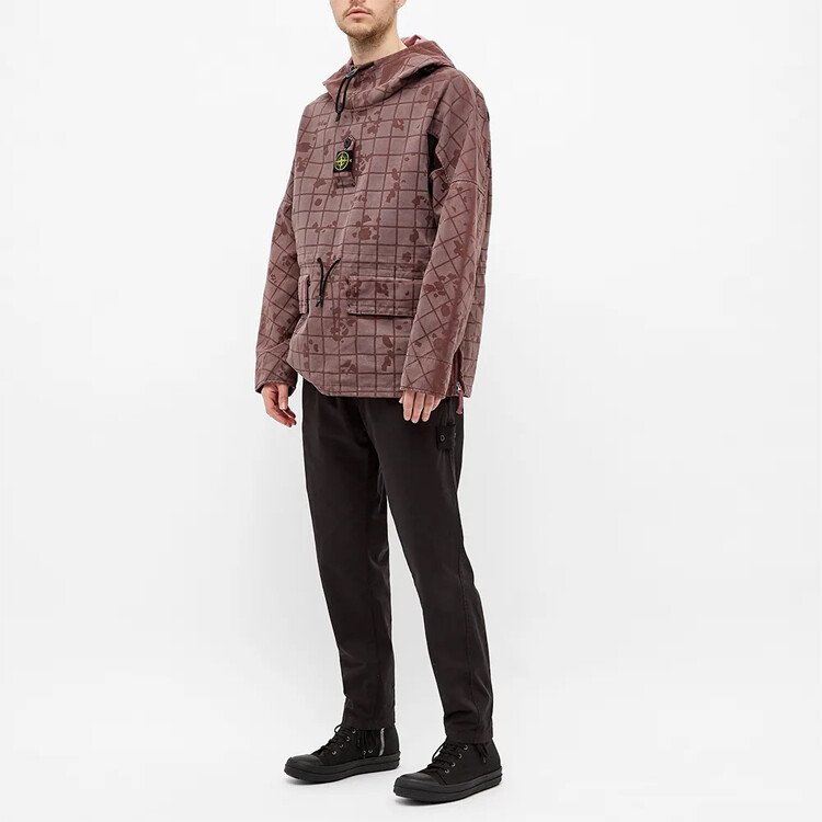 Куртка мужская светло-фиолетовая Stone Island, светло-фиолетовый — фото 2