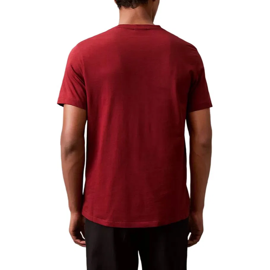 Футболка мужская Burgundy Calvin Klein — фото 3