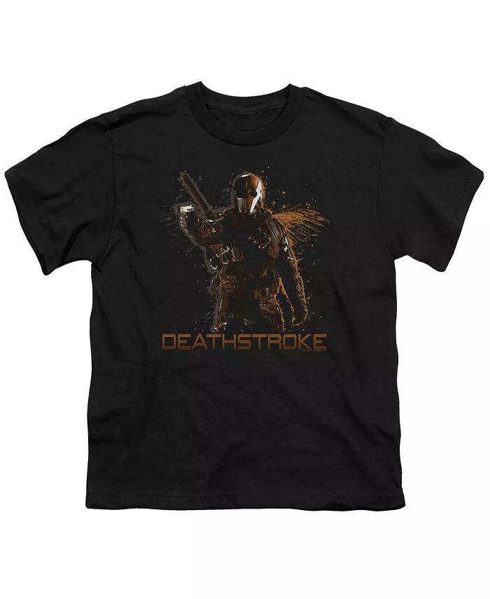 

Футболка с коротким рукавом Deathstroke для мальчиков Arrow, черный
