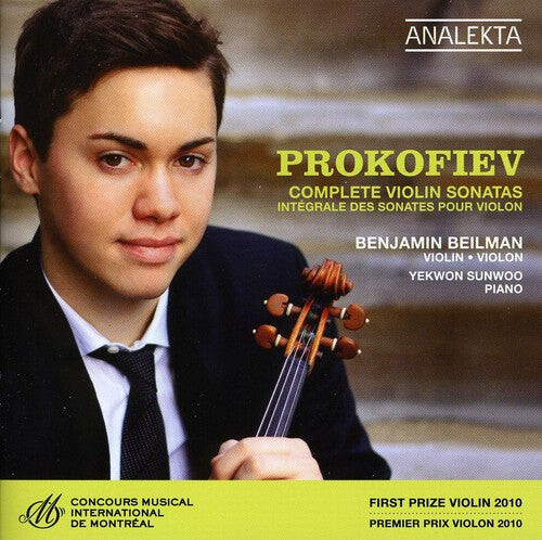 

CD диск Prokofiev / Beilman / Sunwoo: Complete Violin Sonatas