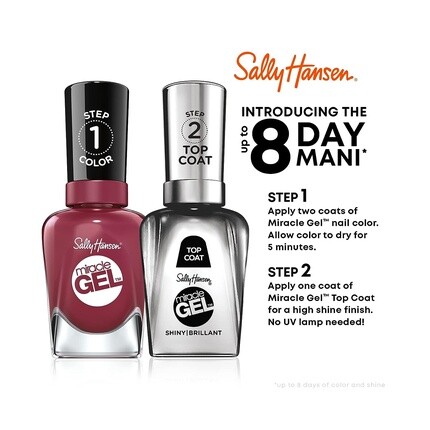 Гель-лак Miracle Unicorn Top Coat, 0,5 жидких унции, Sally Hansen — фото 3