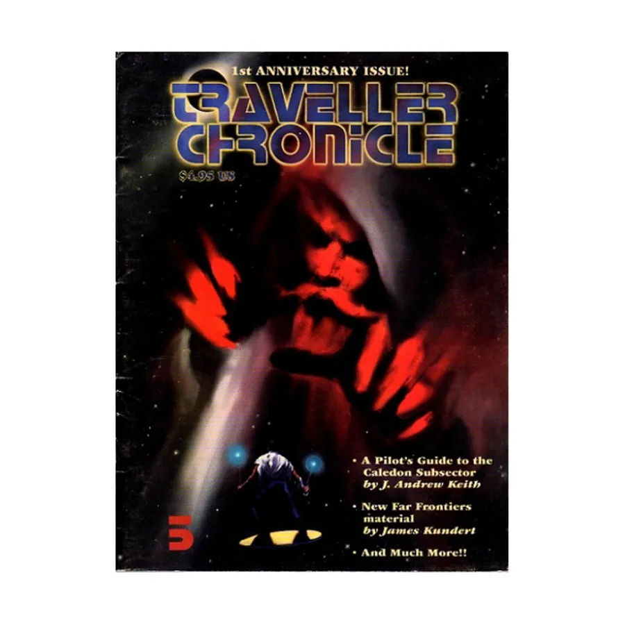

Журнал #5 "Pilot's Guide to the Caledon Subsector, New Far Frontiers Material", Traveller Chronicle Magazine
