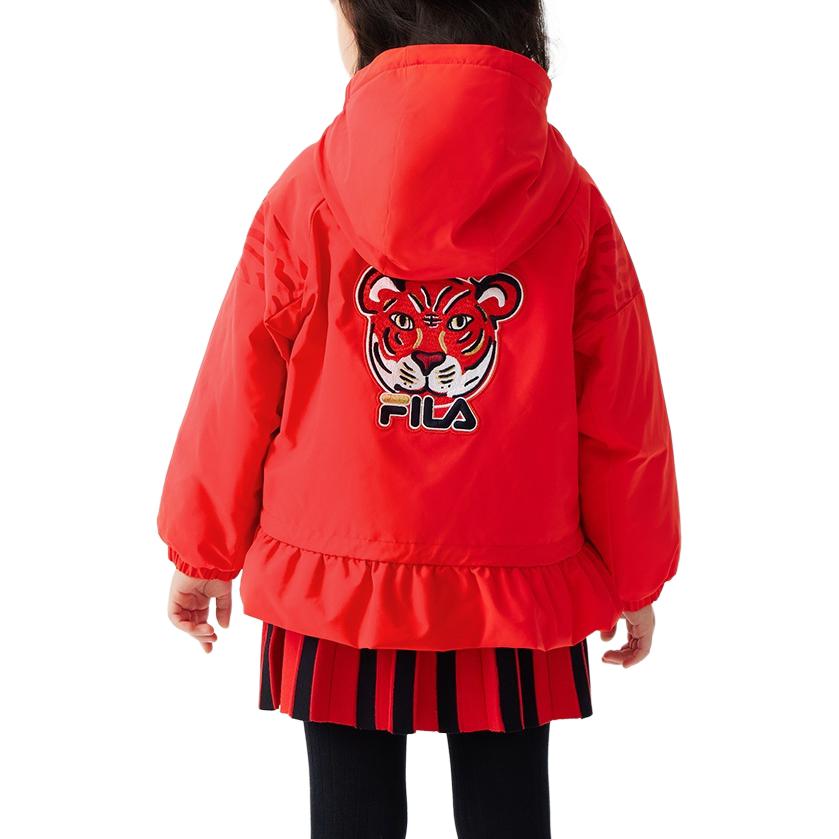 FILA KIDS Толстовка Have A Good Time Fire Red детская — фото 4