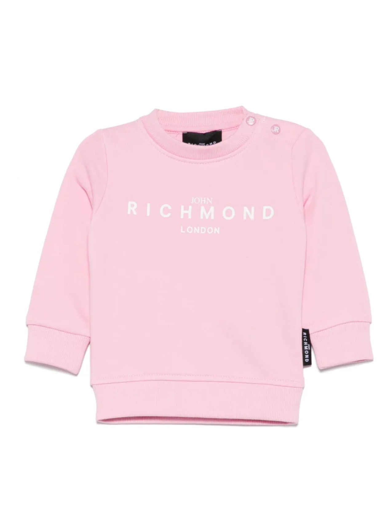 

Толстовка с логотипом John Richmond Junior, розовый