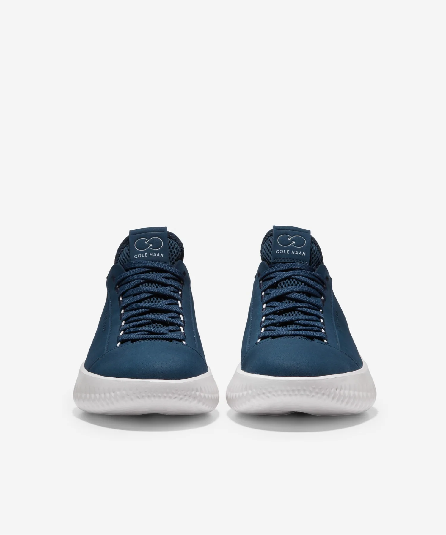 Мужские кроссовки из натуральных материалов Generation Zerogrand II COLE HAAN синие — фото 3