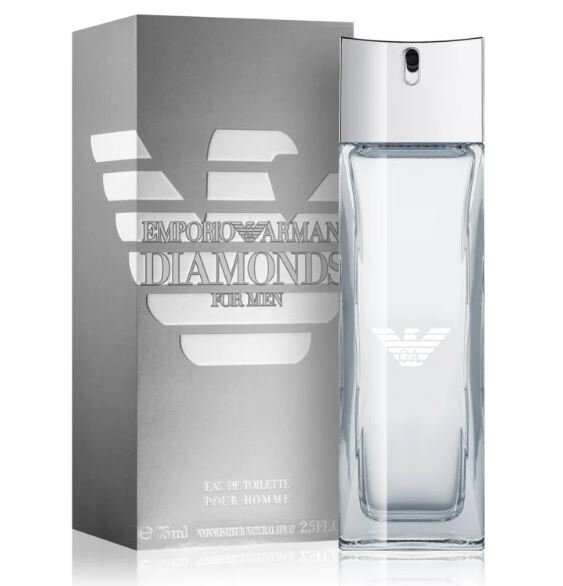 

Giorgio Armani, Emporio Diamonds for Men, туалетная вода, 75 мл