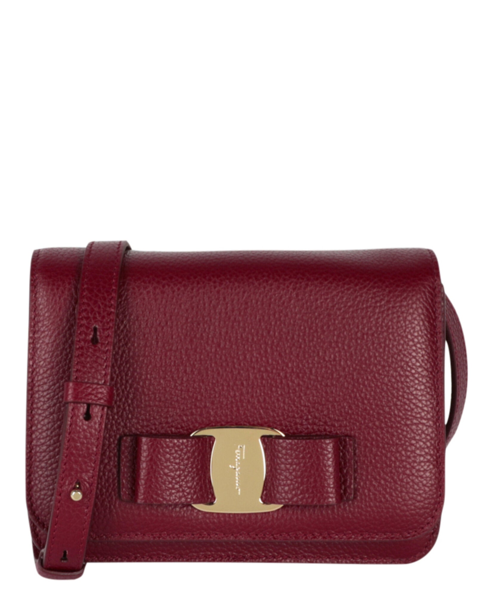 

Сумка через плечо Vara Bow Salvatore Ferragamo, цвет burgundy