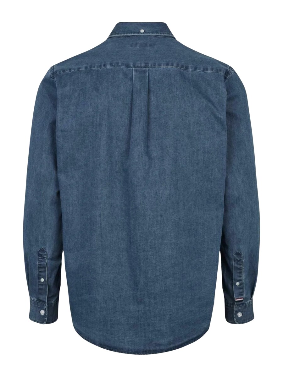 Рубашка на пуговицах классического кроя U.S. POLO ASSN. Craig, Blue Denim — фото 2