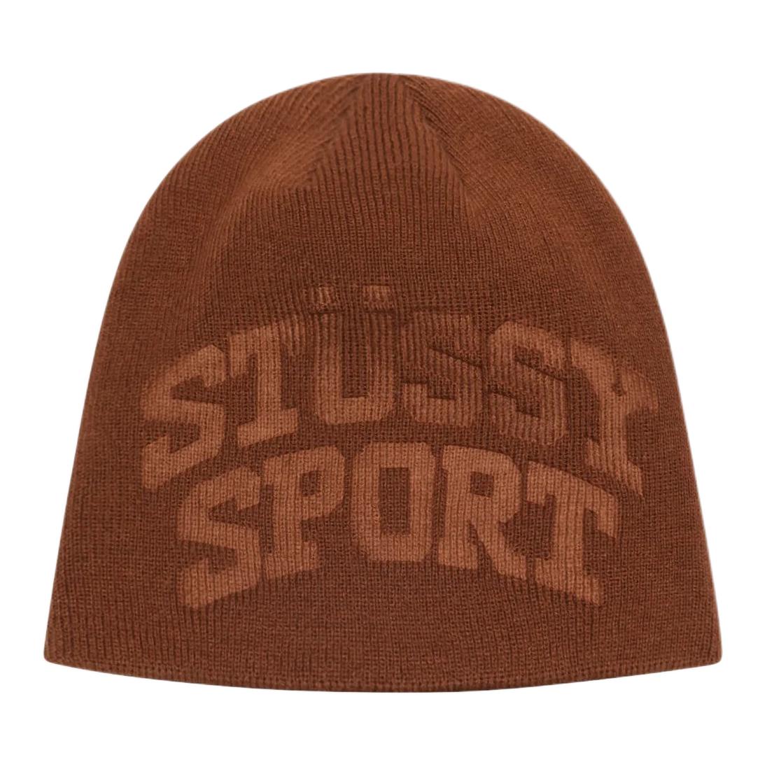 

Спортивная тисненая черепная шапка Stussy